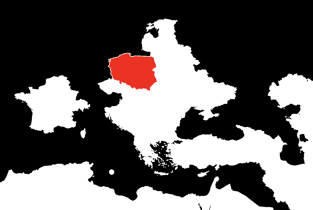 Map of Polesia within the alternate European geography